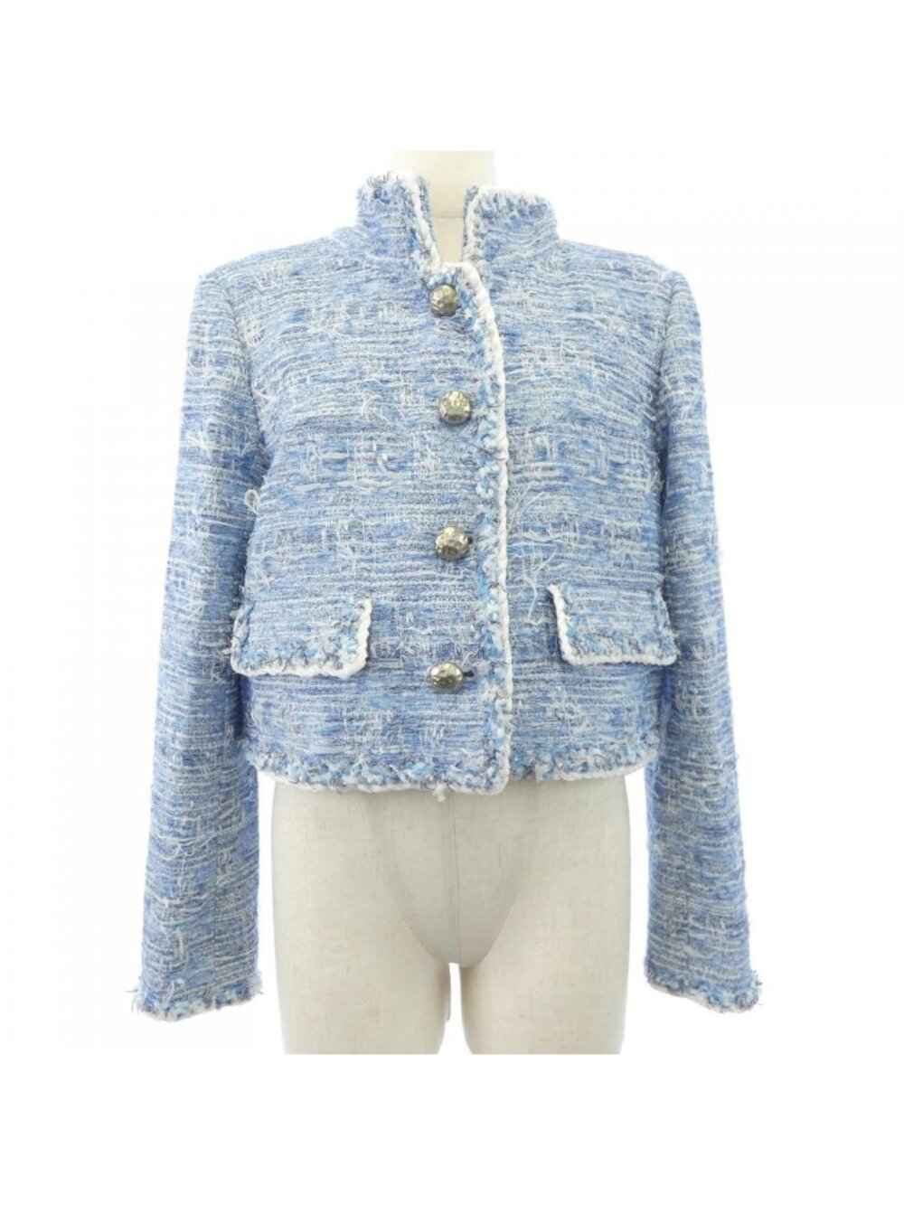 Chanel 15P Jacket Blue
